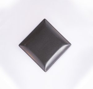 Black Asian Plate 18x18cm Vj16