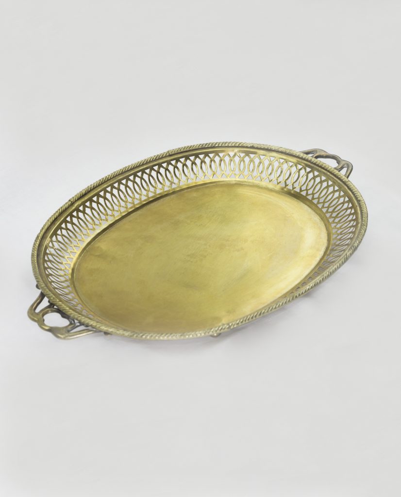 Brass Tray Flat Large Vj37