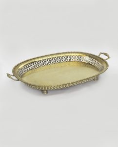 Brass Tray Flat Small Vj36