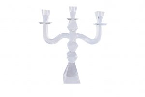 Glass Candelabra Dl18