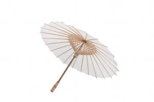 Hand Parasol White 2 Ds02