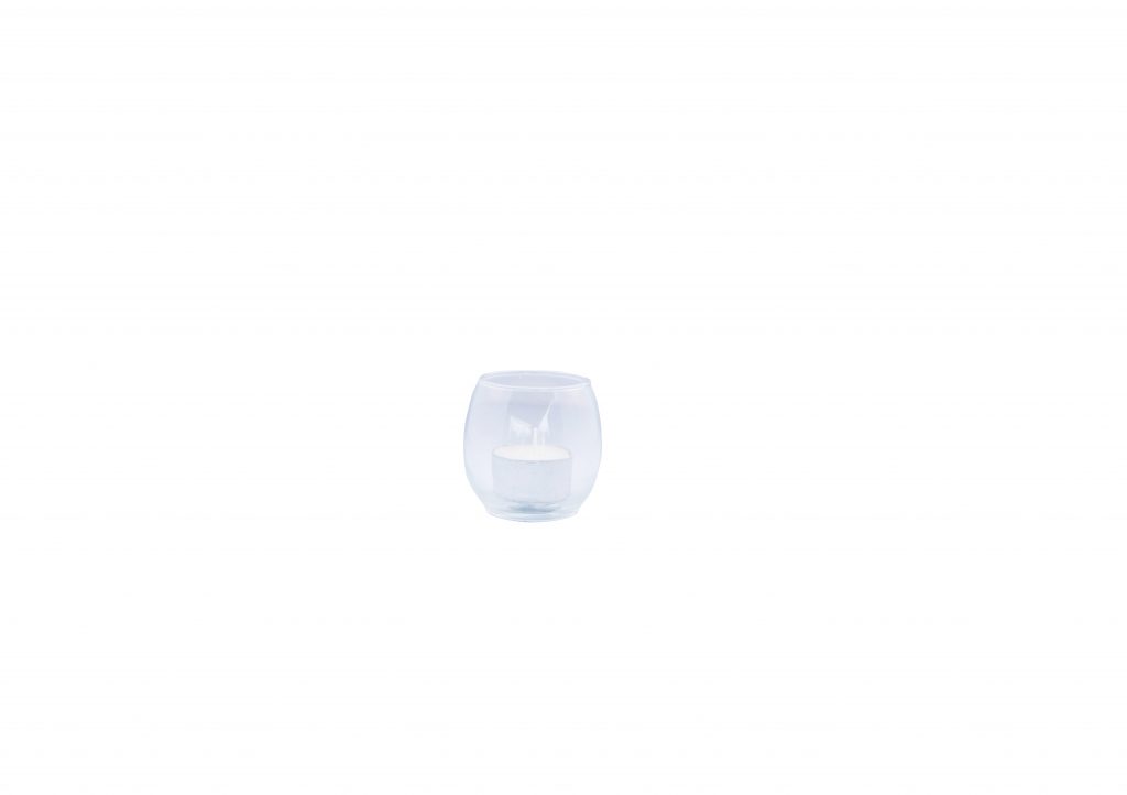 Mini Glass Tealight Holder Dl19
