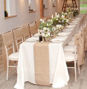 Original Hessian Table Runner